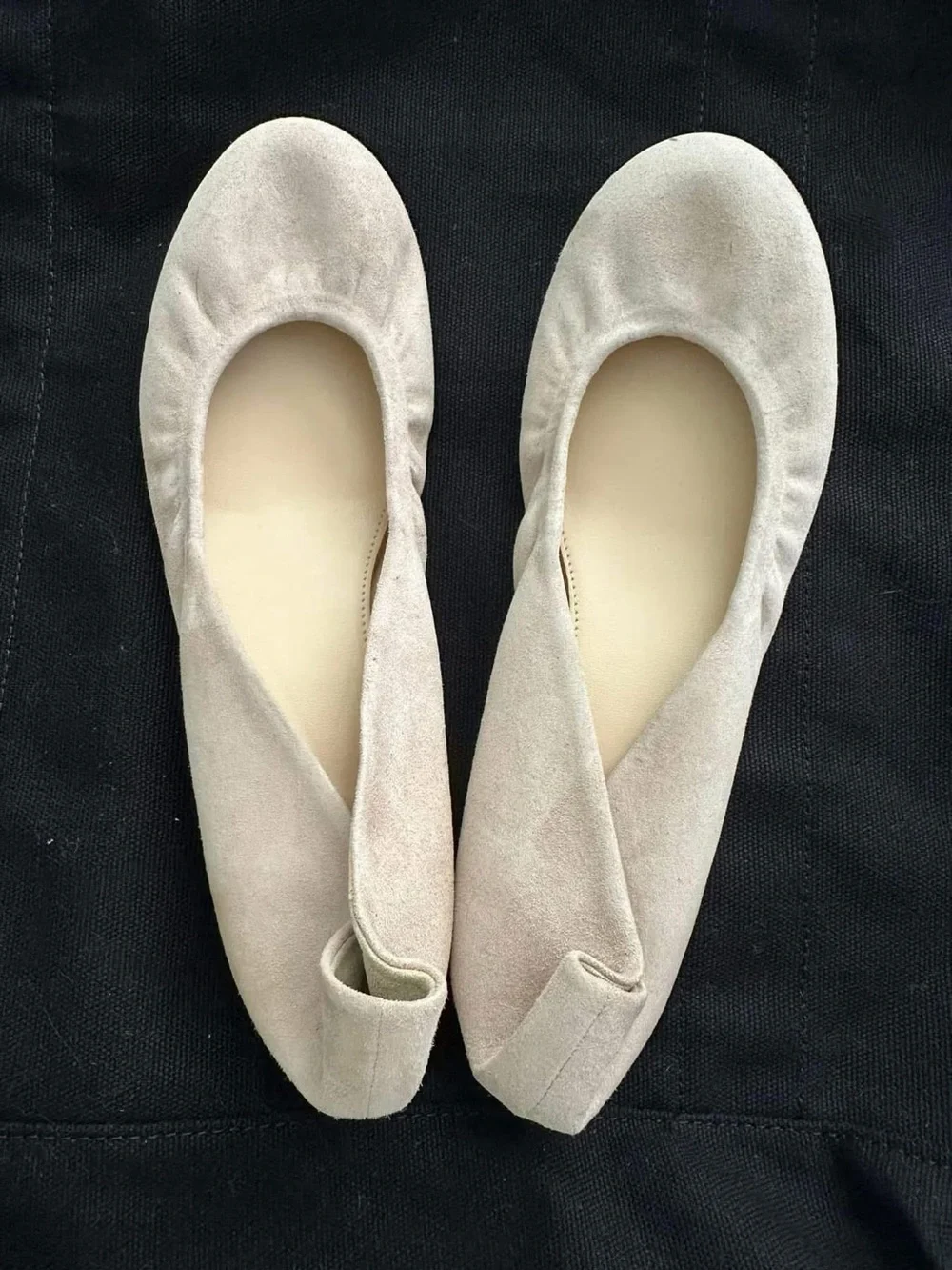 J. Crew Suede Ballet Flats